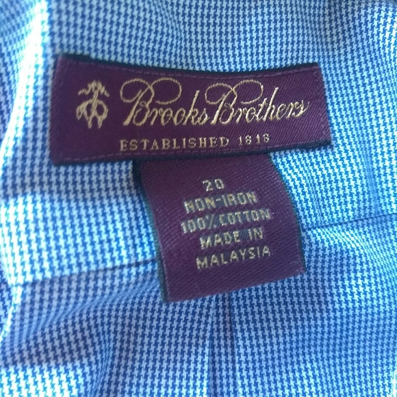 Brooks Brothers Blue Button Down Shirt - Picture 8 of 8